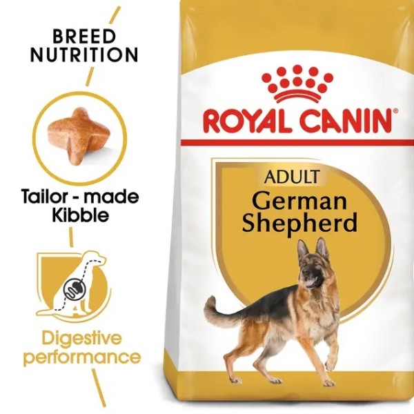 Royal Canin German Shepherd Adult - Суха храна за немски овчарски в зряла възраст